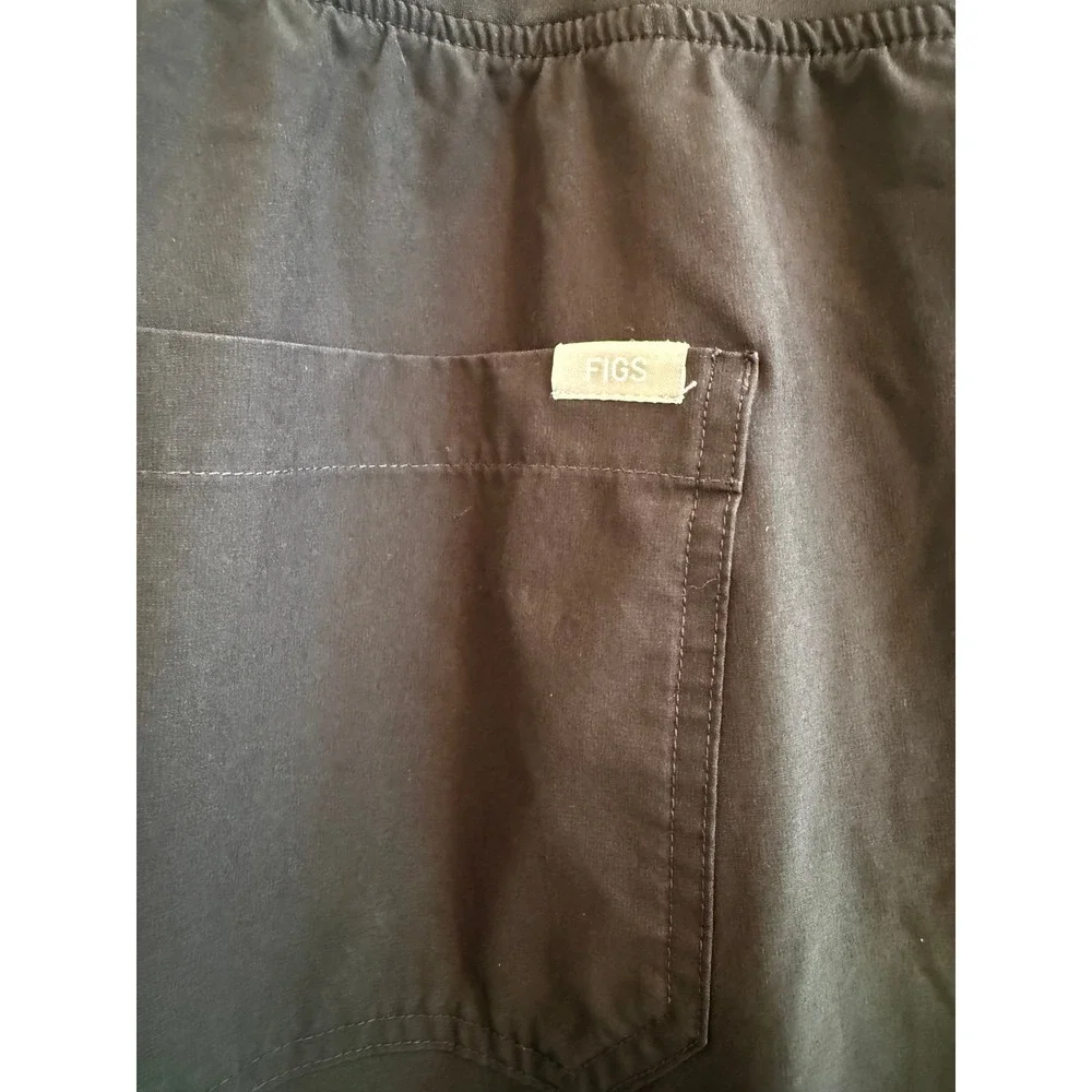 FIGS Tansen 2.0 Men Black Scrubs FIONx Multi-Pocket XXL Healthcare Professional - Picture 5 of 7